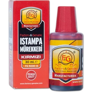 Fg Istampa Mürekkebi (30 ml Kırmızı)