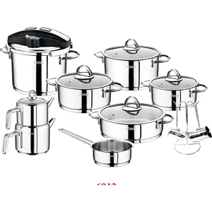 Silindir 18 Parça Çeyiz Set Silver