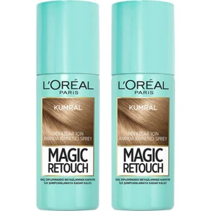 L'Oréal Paris Loreal Paris Loreal Magic Retouch Kumral Saç Spreyi X2