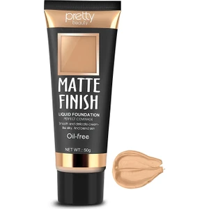 Pretty Beauty Fondöten Matte Fınısh 50GR-04