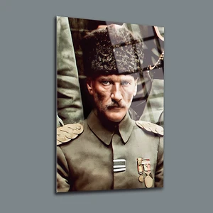 SRD Concept Atatürk 46 Cam Tablo-Atatürk Tablosu