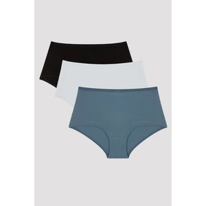 Blue Dream 3lü Highwaist Slip Külot