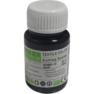Kumas Boyasi Sudor  25ML. Siyah