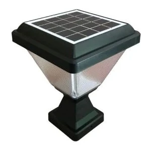 30W Solar Set Üstü Bahçe Armatürü 6500K Beyaz Işık