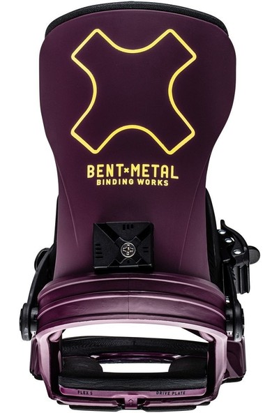 Bent Metal Bentmetal Stylist Purple Snowboard Bağlama