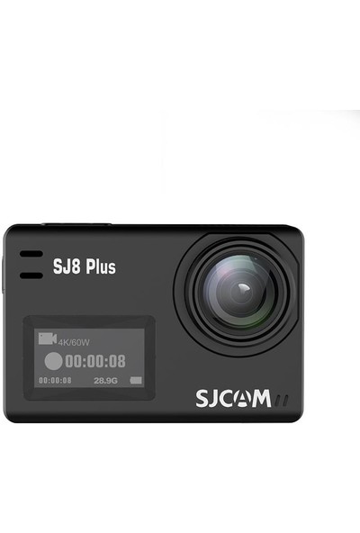 Sjcam Sj8 Plus Wifi 4K Aksiyon Kamerası Siyah