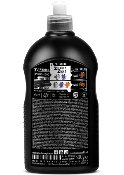 Shock 2 Cut Rubbing Compound 500 G fiyatları