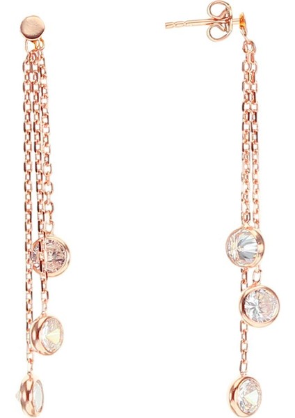 Gümüş Rose Sıra Taşlı Takım fırsatları