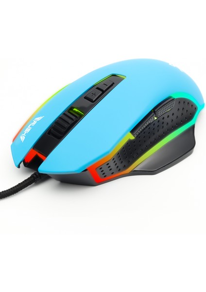 Gloria RM16 Rgb 2400DPI Makro Oyuncu Mouse