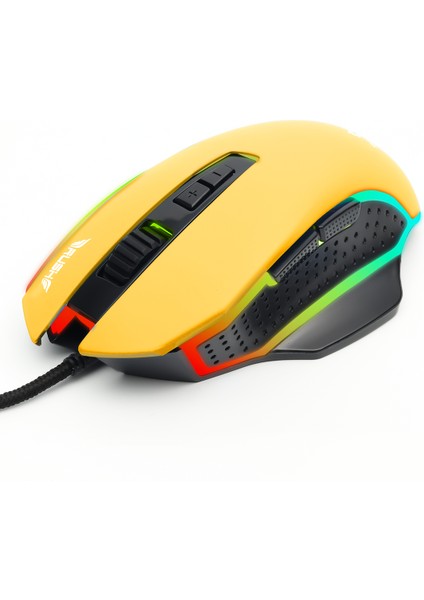 Gloria RM16 Rgb 2400DPI Makro Oyuncu Mouse