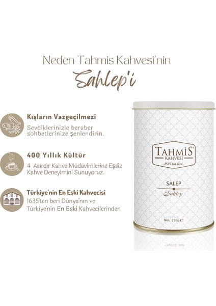 Toz Salep Sütlü 250 gr