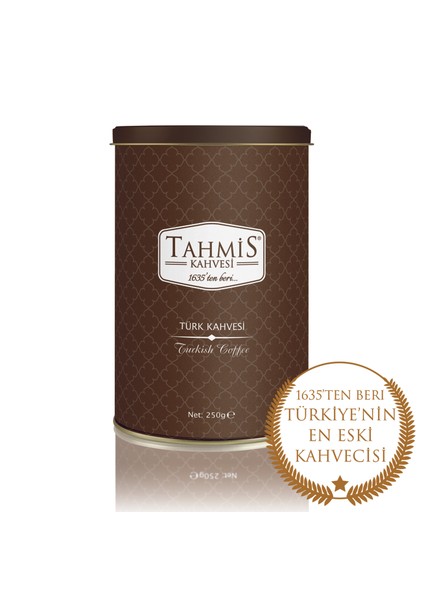 Kahvesi Türk Kahvesi 250 gr Teneke