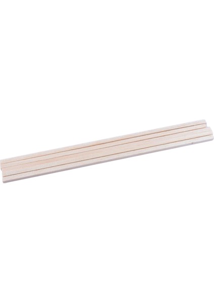 10PCS 5*5*250MM Kare Balsa Çubuklar Pürüzsüz Çubuk Çubukları (Yurt Dışından)