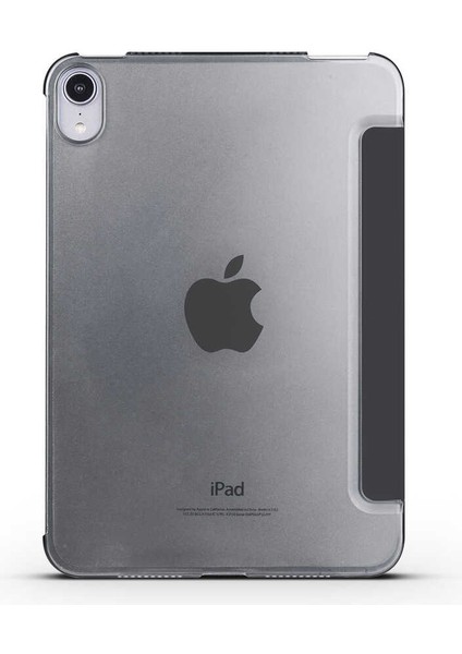 Apple iPad Mini 6. Nesil (2021) 8.3 inç Prime Smart Case Tablet Kılıfı (A2567-A2568-A2569) Mavi