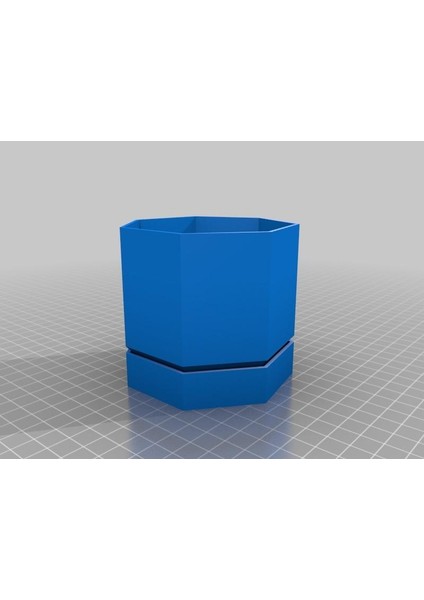 Özelleştirilmiş Pot Sept Plastik Aparat