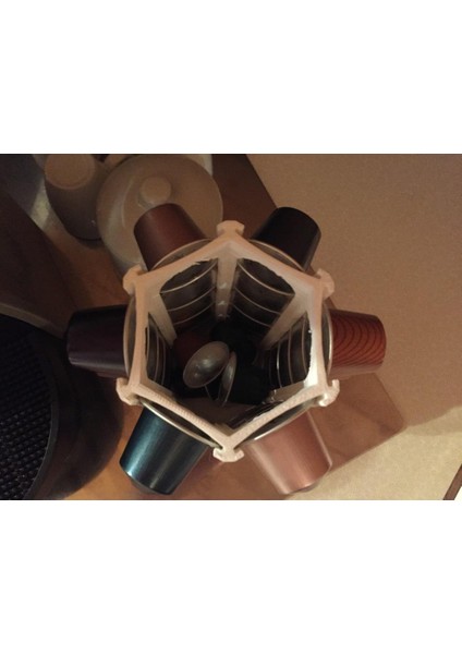 Nespresso Kapsül Altıgen Plastik Aparat