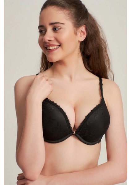 Lejardin Kadın Fantezi Destekli Sütyen Sihirli Dantel Kaplı fiyatları