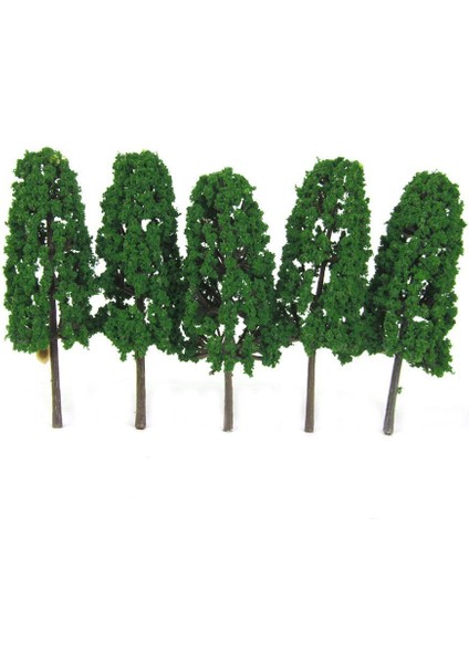 20 Ağaç Modeli Tren Demiryolu Wargame Diorama Park Orman Manzarası 1: 150 N Koyu Yeşil Işık Yeşil (Yurt Dışından)