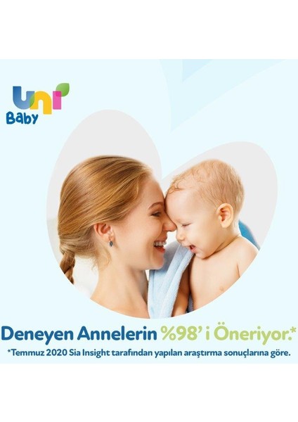 Uni Baby Saç ve Vücut Şampuan 700 ml * 3 Adet