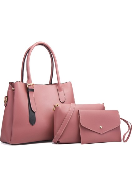 puluz 6890 Pu Deri Çanta Pembe