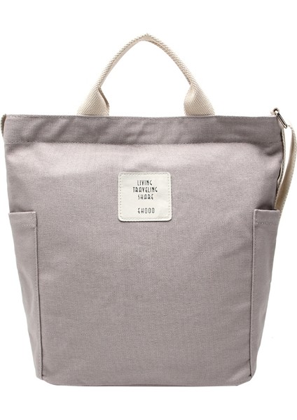 puluz Saplı Kanvas Çanta Gri (Yurt Dışından)