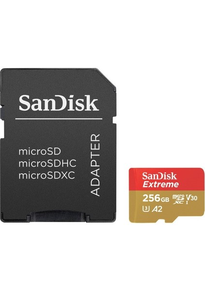Extreme 256GB SDXC 160MB/90MB/S UHS-1 Hafıza Kartı SDSQXA1-256G-GN6MA modelleri