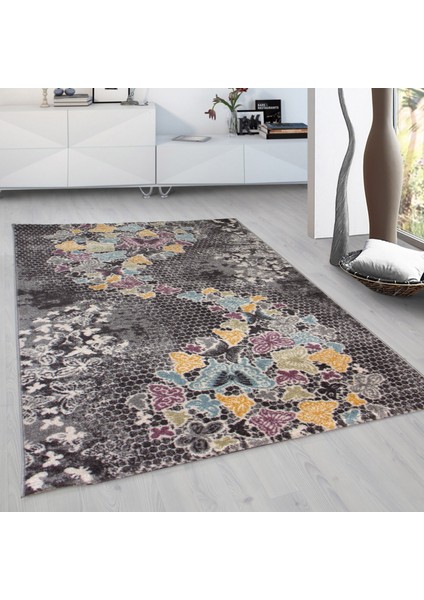 Asya GR641 Antrasit 80 x 300 cm Dokuma Halı