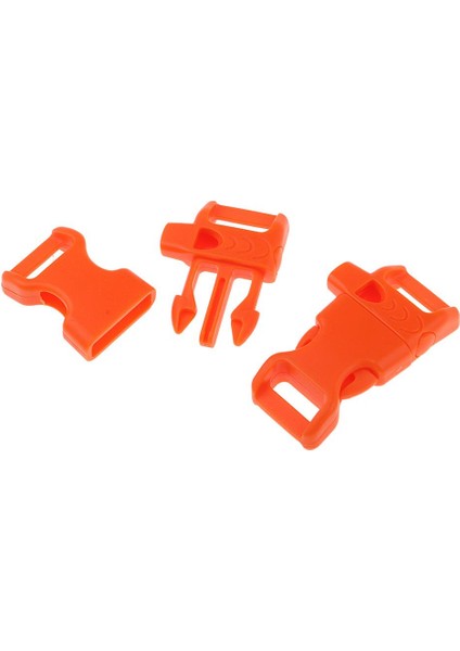 Açık Kamp Için 10 Adet Acil Düdük Toka Paracord Bilezik Turuncu fırsatları