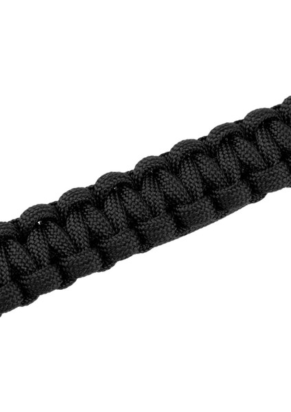 Ayarlanabilir Kamera Bilek Kayışı Örgülü Paracord El Kordon Siyah fırsatları