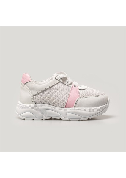 Run Sneaker | Beyaz-Pembe