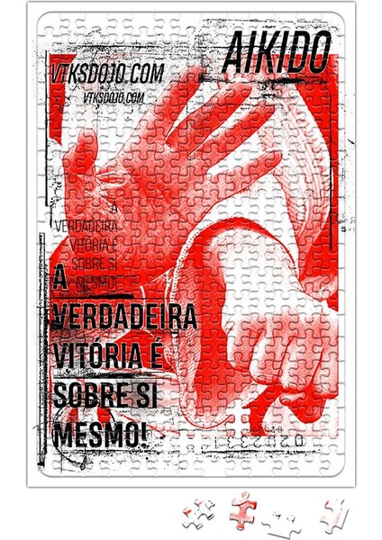 Aıkıdo Poster Puzzle 240 Parça Yapboz