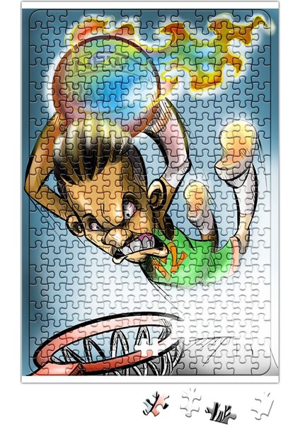 Basket Hardcore Puzzle 240 Parça Yapboz