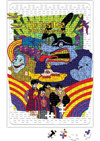 Beatles Yellow Submarine Puzzle 240 Parça Yapboz