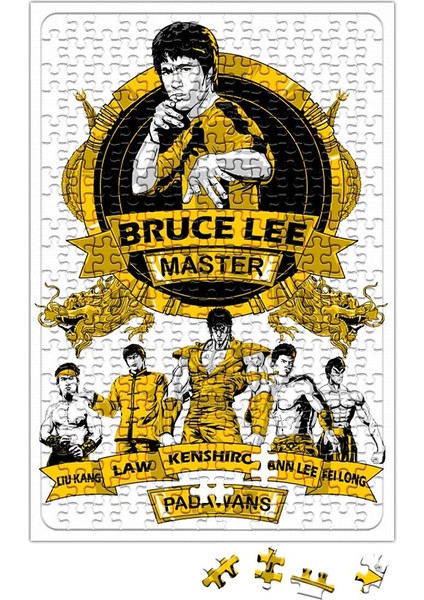 Bruce Lee E Padawans Puzzle 240 Parça Yapboz