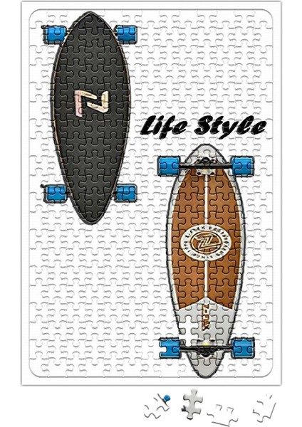 Longboard Lifestyle Puzzle 240 Parça Yapboz