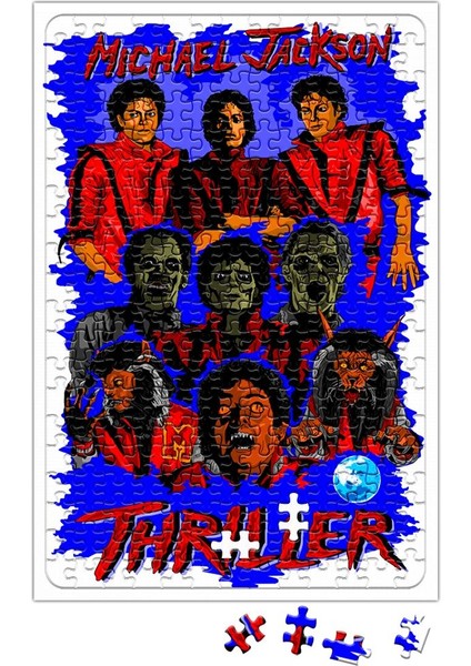 Michael Jackson Thriller Puzzle 240 Parça Yapboz