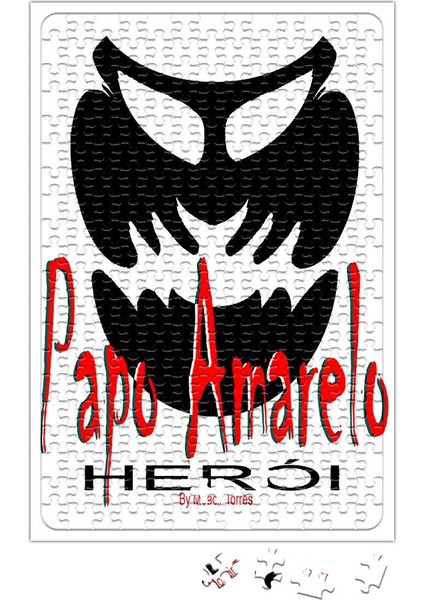 Papo Amarelo Heroi Puzzle 240 Parça Yapboz