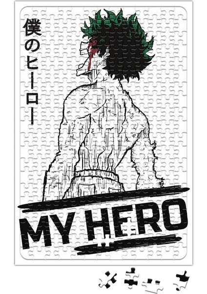 My Hero Midoriya Izuku Puzzle 240 Parça Yapboz