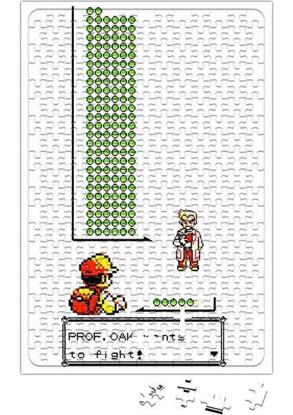 Pokemon Game Boy Puzzle 240 Parça Yapboz