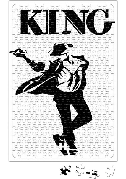 Rei Michael Jackson Forever King Puzzle 240 Parça Yapboz