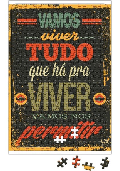 Vamos Viver Tudo Puzzle 240 Parça Yapboz