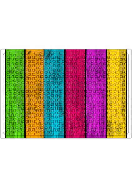 Ahşabın Renkleri Puzzle 240 Parça Yapboz