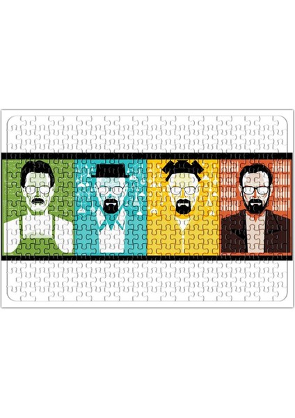 Breakıng Bad Heısenberg Jesse Sepya Puzzle 240 Parça Yapboz