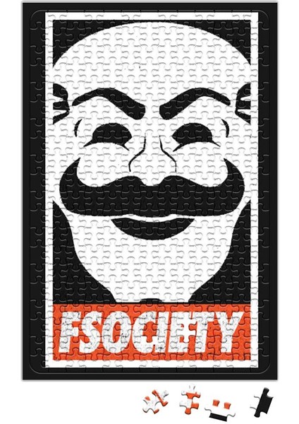 Fsociety Puzzle 240 Parça Yapboz