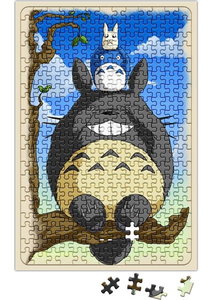 Totoro 02 Puzzle 240 Parça Yapboz