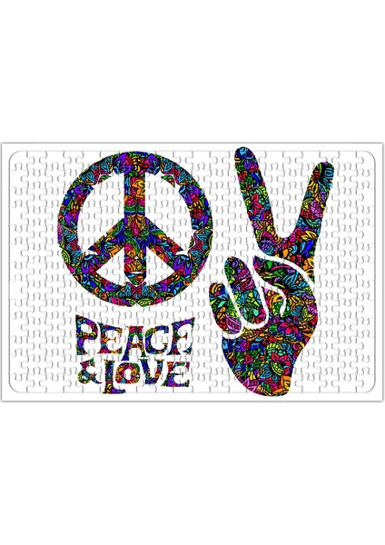 Zafer ve Barış Işareti Peace Lowe Puzzle 240 Parça Yapboz