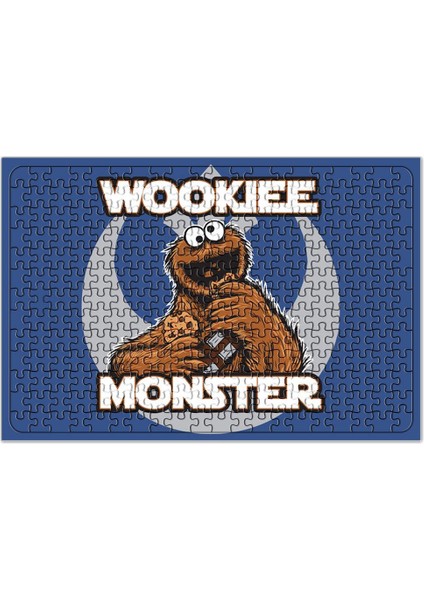 Wookiee Monster Kurabiye Canavarı Puzzle 240 Parça Yapboz