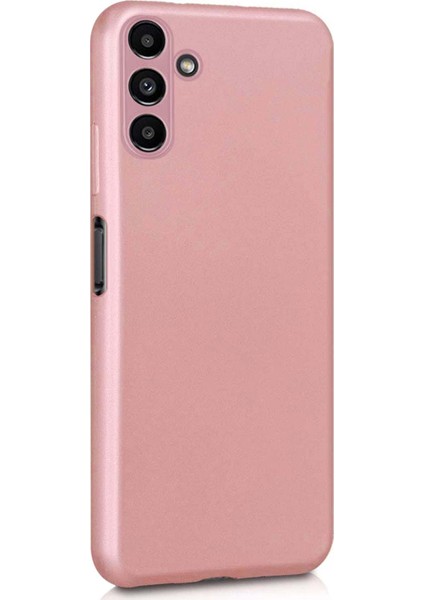 Matte Silicone Samsung Galaxy A13 Kılıf Rose Gold