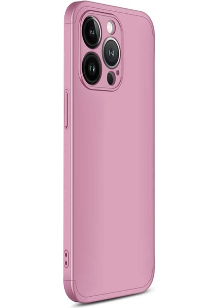 Apple iPhone 13 Pro Max Kılıf Double Dip 360 Protective Rose Gold fiyatları