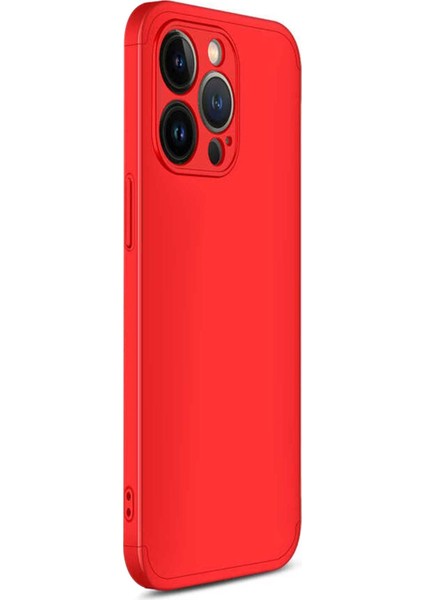 Apple iPhone 13 Pro Max Kılıf Double Dip 360 Protective Kırmızı fiyatları